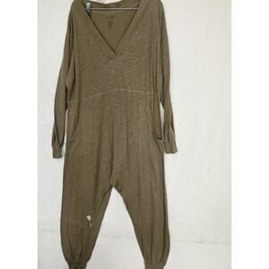 Natural Life XSmall Johnnie Plunge 100% Cotton Relaxed Fit Waffle Knit Jumper